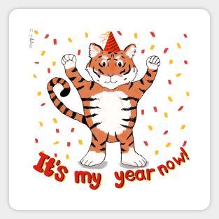 Year of the tiger Magnet